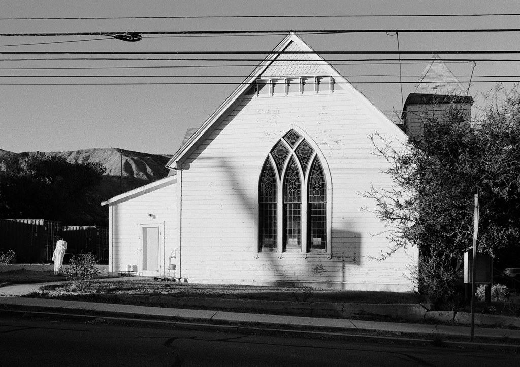 Piru (California) United Methodist Church at Sunset Flickr