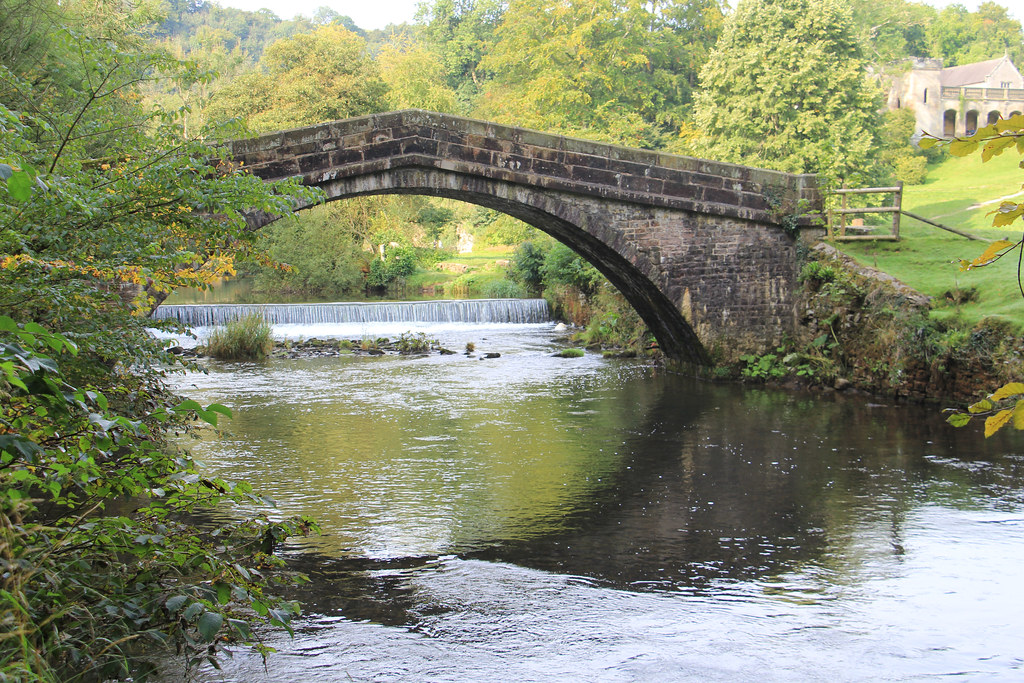 St Bertram's bridge looking upstream Crossing the River Ma… Flickr