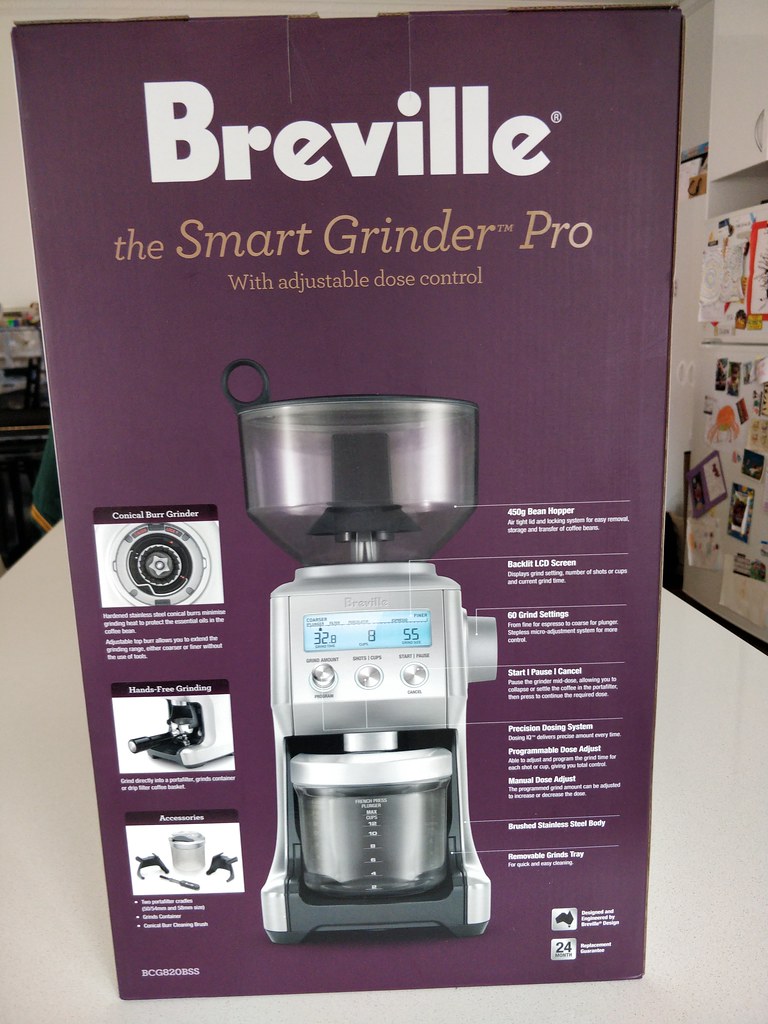 Breville Smart Grinder Pro BCG820BSS AUD289 JB HiFi, Ch… Flickr