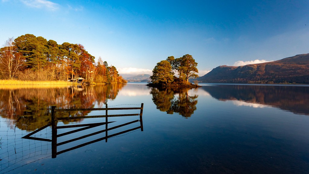 Derwent water and a boathouse Stan Chippett Flickr