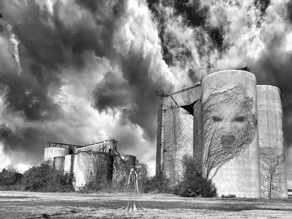 Haunted silos {"source_sid""3CB011920D5643ABB0BE6DDA7… Flickr