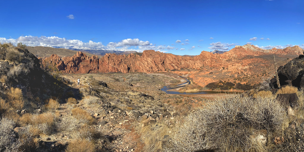 Virgin River Oxbow near Hurricane Utah Walking through the… Flickr