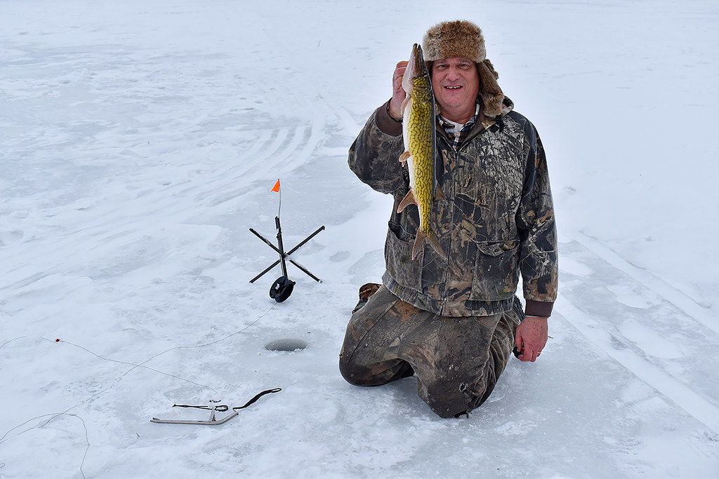 24" Pickerel Canadice Lake We got out ice fishing for the … Flickr