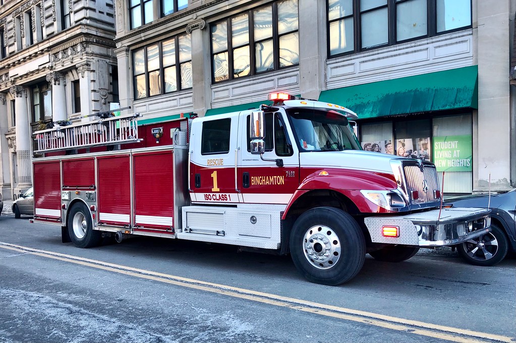 City of Binghamton, NY Fire Department Squad 21. Jeffrey Arnold Flickr