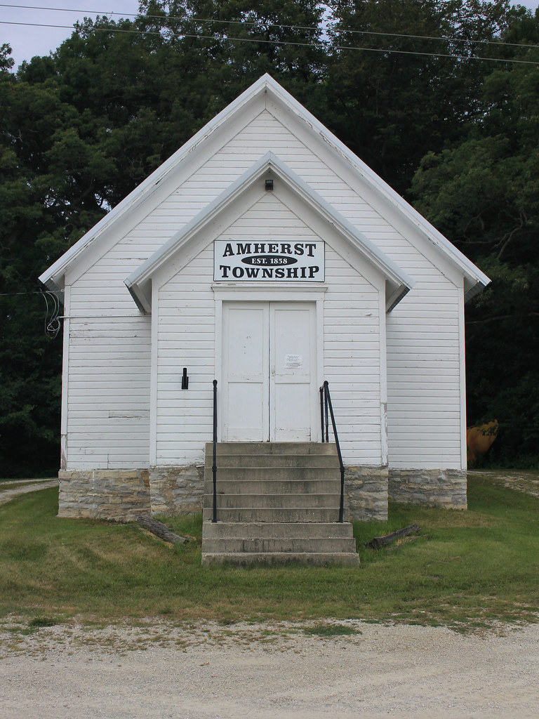 Amherst Township Hall rural Amherst, MN Tom McLaughlin Flickr