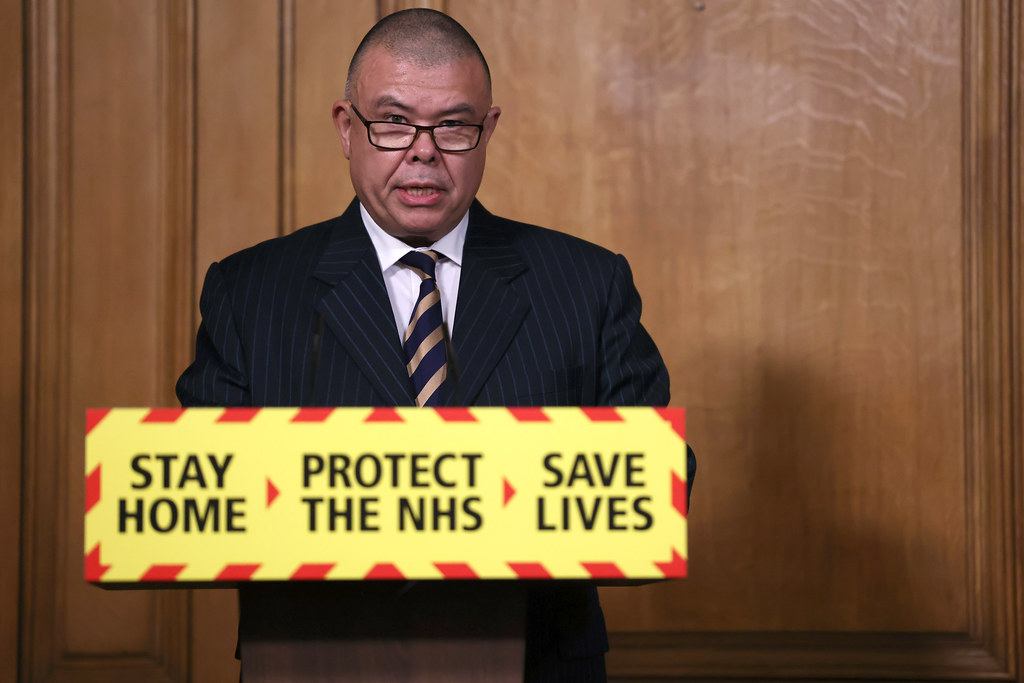Matt Hancock holds press conference at No10 Downing Street… Flickr