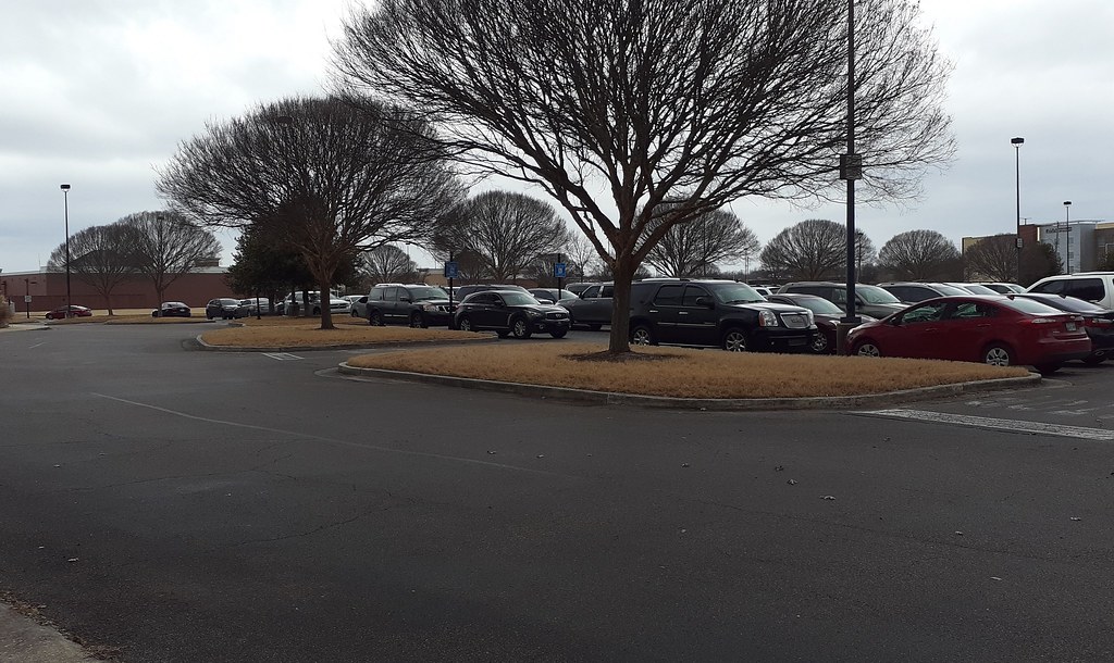 Surveying the Collierville Macy's parking lot in front of … Flickr