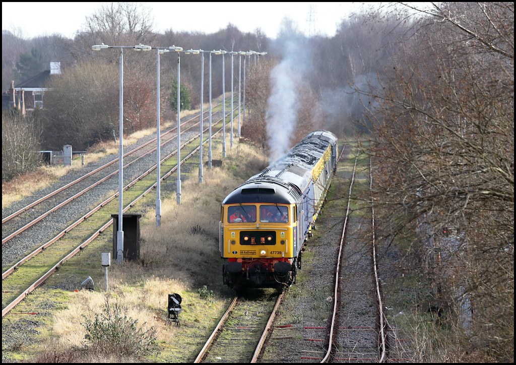 Warrington, Latchford Sidings, GBRf 47739 (10.10 Crewe C.S… Flickr