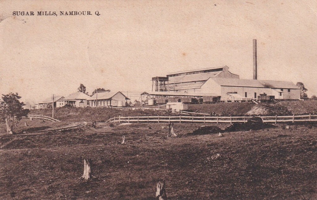 Sugar Mill at Nambour, Qld 1913 Aussiemobs Flickr