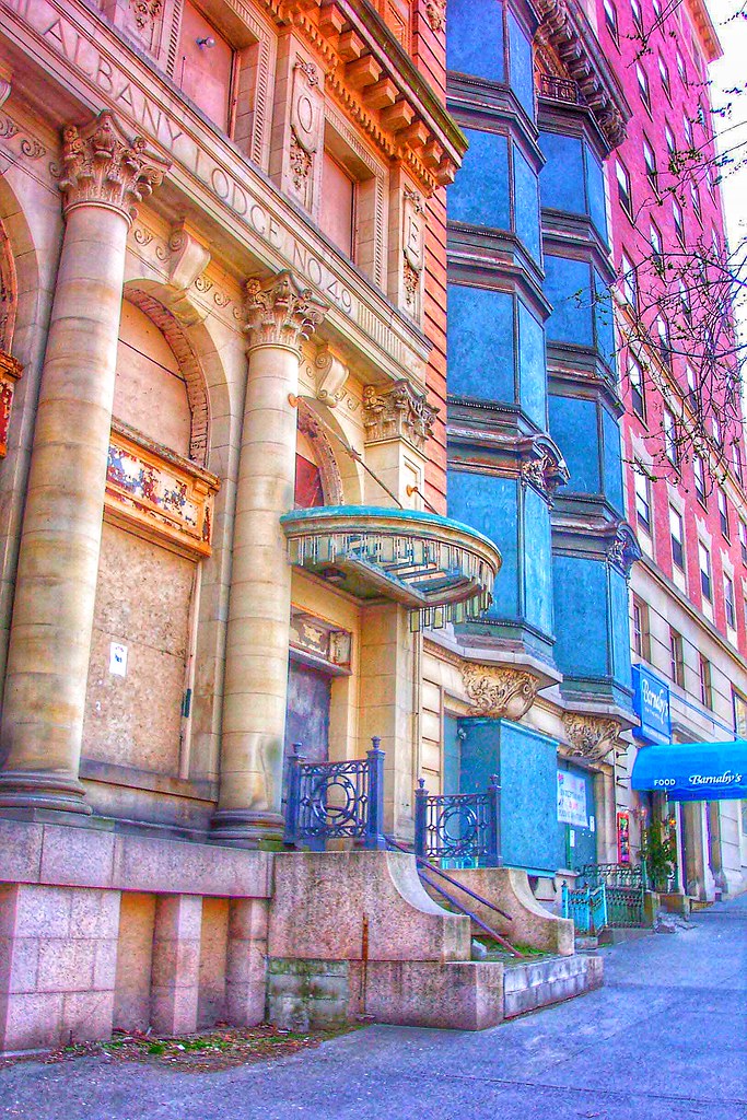 Albany New York Elks Lodge Wellington Row HDR a photo on Flickriver