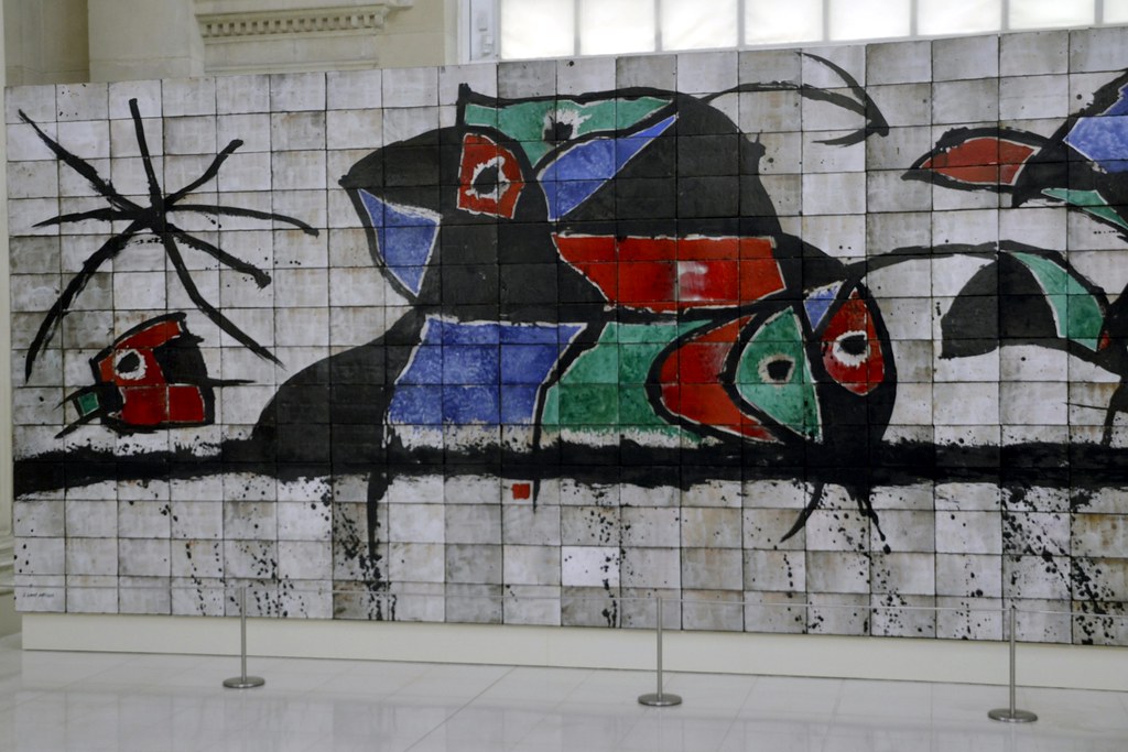 MURAL PER A IBM, de JOAN MIRÓ i JOAN GARDY ARTIGAS Flickr