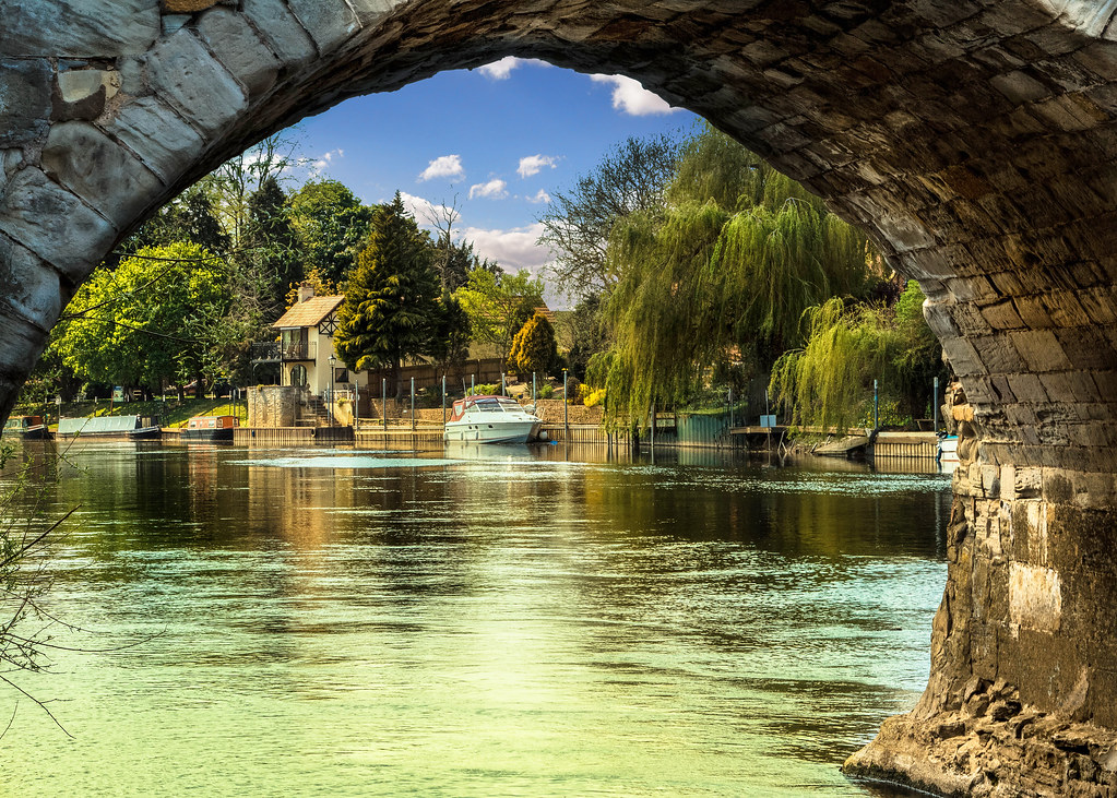 Bidford on Avon Riverside View of life on the River Avon f… Flickr