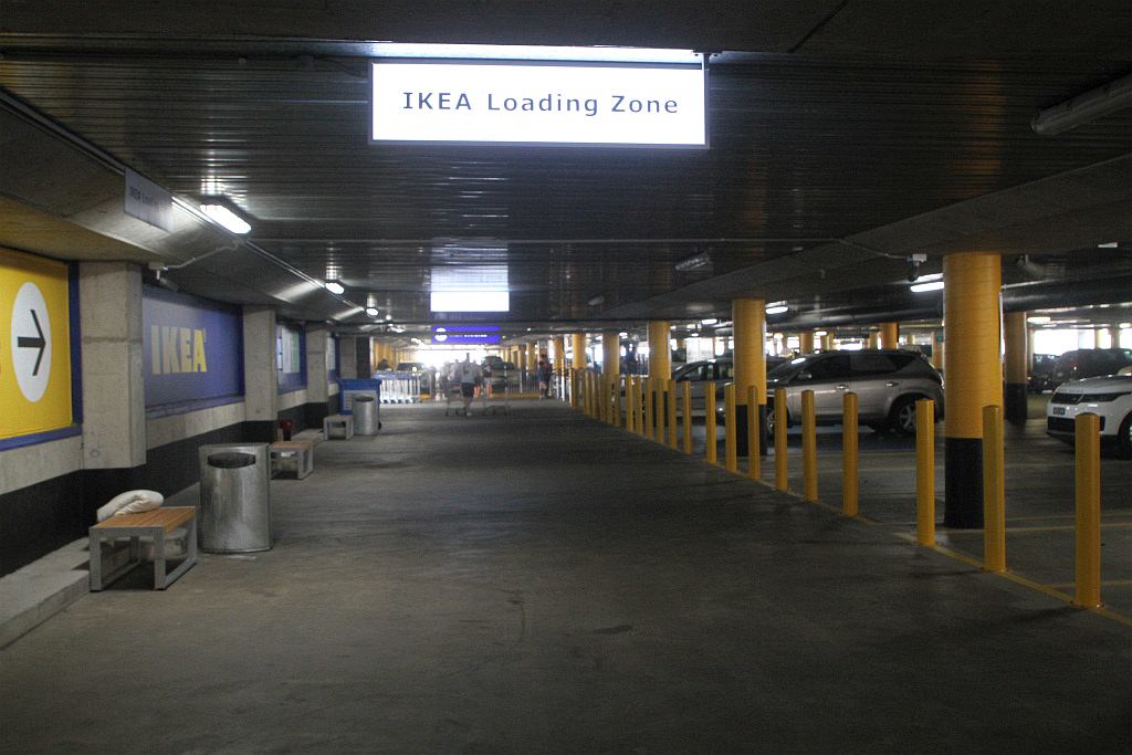 New loading zone at Ikea Richmond is part of the main car … Flickr