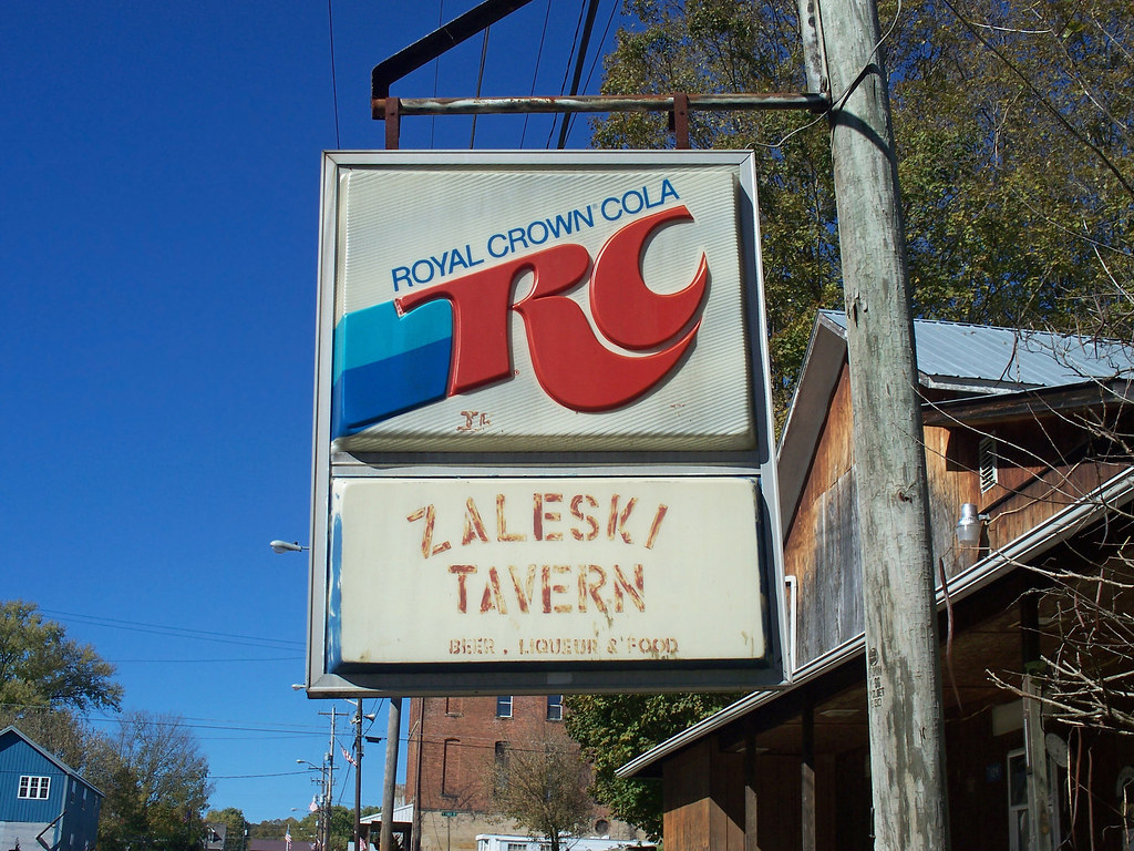 OH Zaleski Zaleski Tavern Royal Crown Cola sign for Zale… Flickr