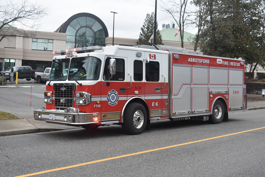 Abbotsford Fire Rescue Service Engine 6 Western Canada Emergency