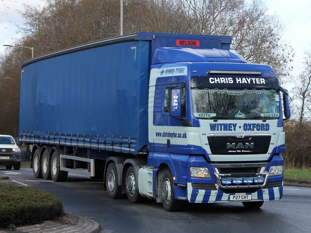 P27 CHT Chris Hayter P27 CHT (ex EA13 VDL) 2013 MAN TGX … Flickr