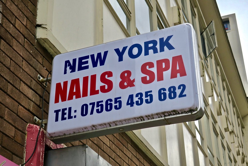 New York Nails & Spa, Cardiff, Wales, UK Sign for New York… Flickr