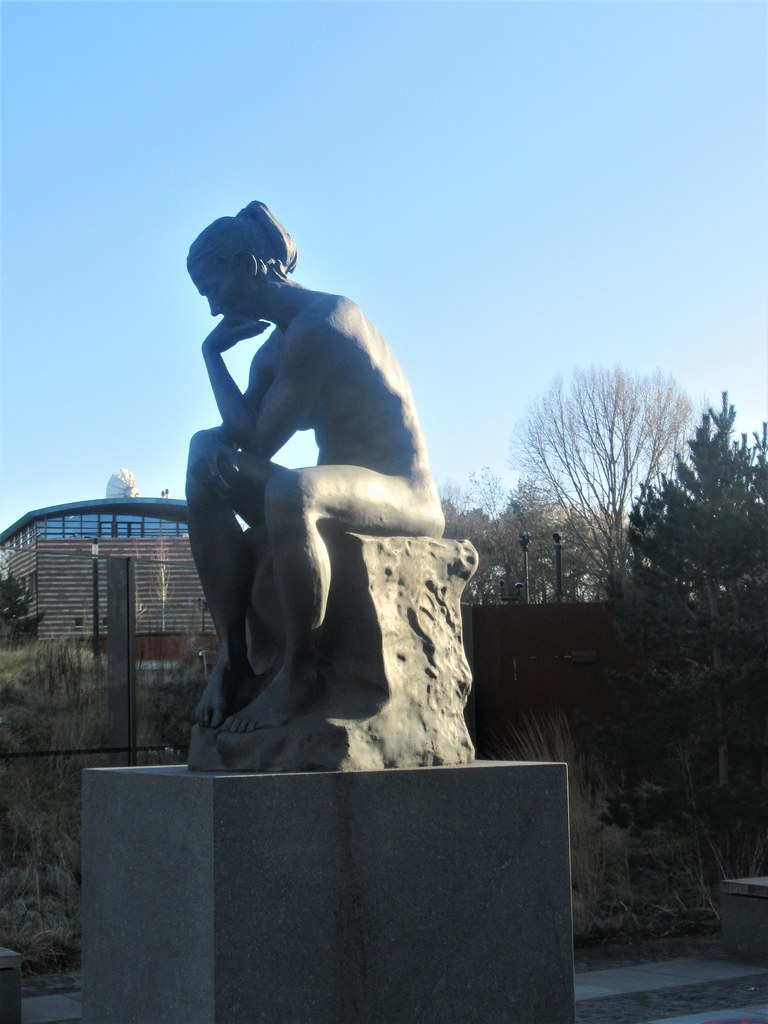 Female Thinker Sculpture The Hague Statenkwartier. Onno Flickr