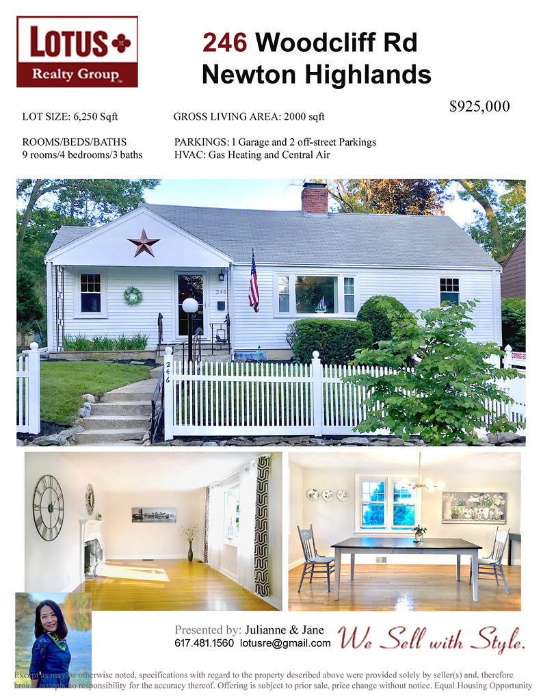 246 Woodcliff rd Newton Lotus Realty Flickr