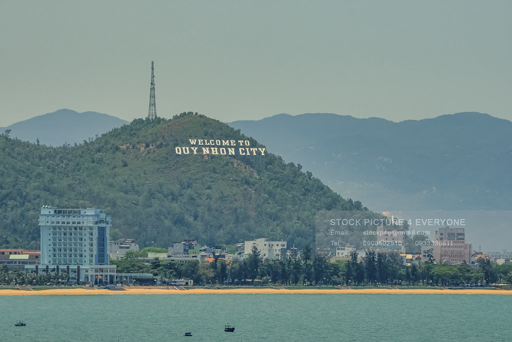 5571 Aerial view of Quy Nhon city, Vietnam IMAGE FOR SALE Flickr