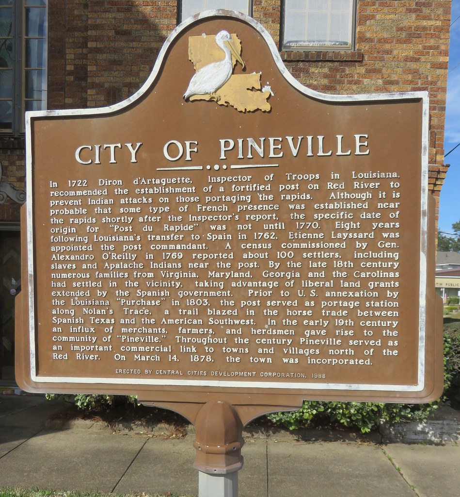 City of Pineville Marker (Pineville, Louisiana) Pineville,… Flickr