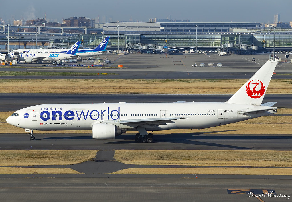 Japan Airlines (Oneworld Livery) 777200 JA771J Japan Airl… Flickr