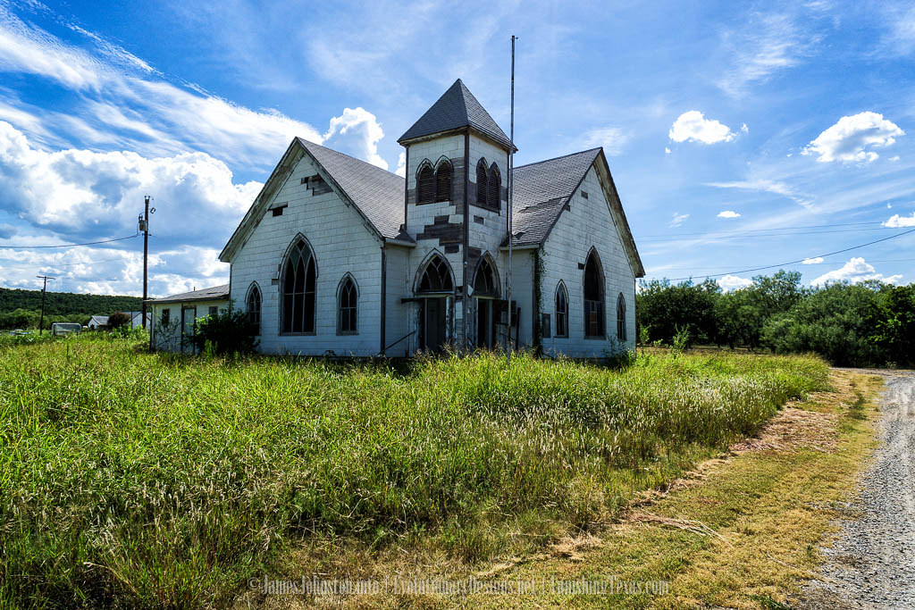 Abandoned Church in Jack County, Texas This little church … Flickr