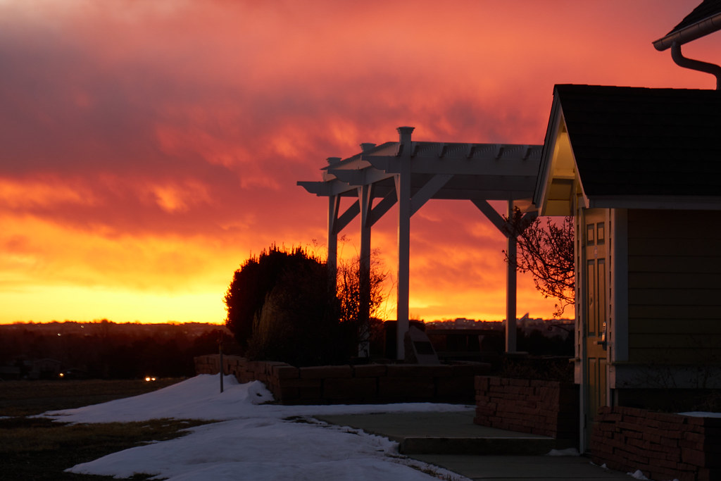 Forecast Rain Sunrise over Brunner House Broomfield, C… YeoMama Flickr