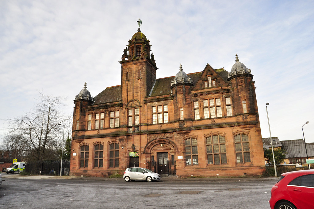 Hutchesontown District Library McNeil Street Gorbals Glasg… Flickr