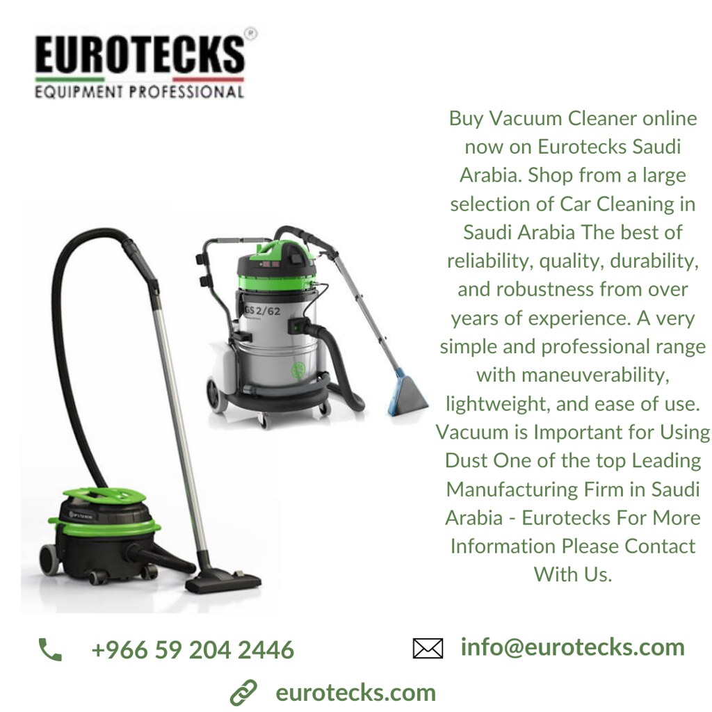 Buy Professional vacuum cleaner in saudi arabia Euroteck… Flickr