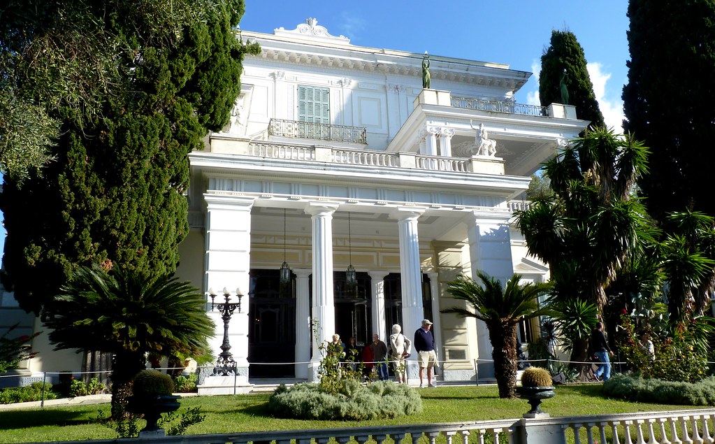 Achillion Palace, Corfu, Greece Joseph Hollick Flickr