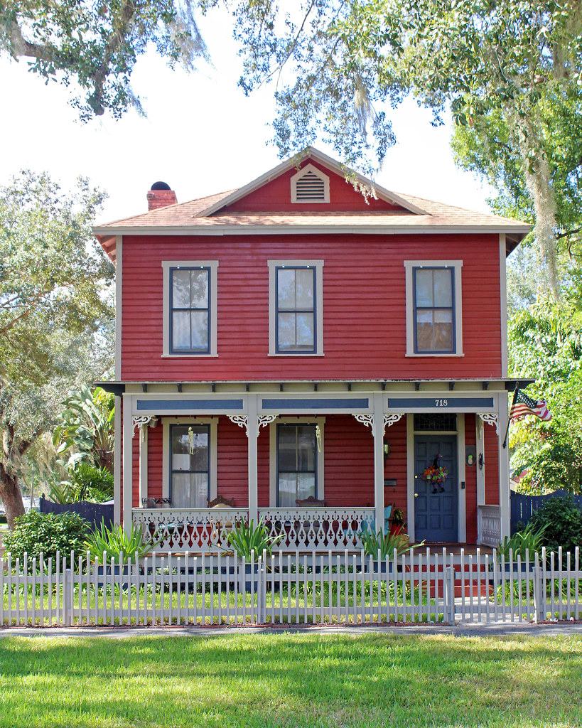 Historic House, Sanford Red house with Victorian style por… Flickr