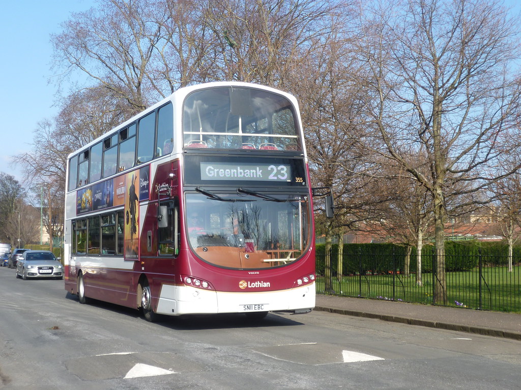 Lothian 355 at Stirling Road, Edinburgh. Fleet number 355 … Flickr