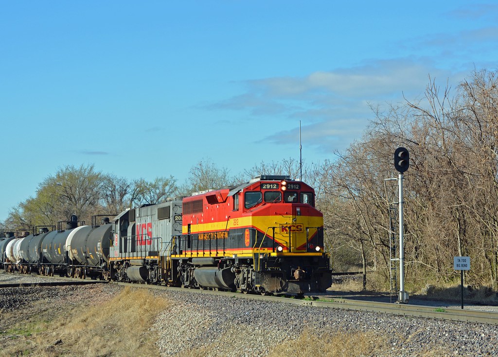 KCS YVN112 Big Bend Kansas City Southern YVN112 job with… Flickr