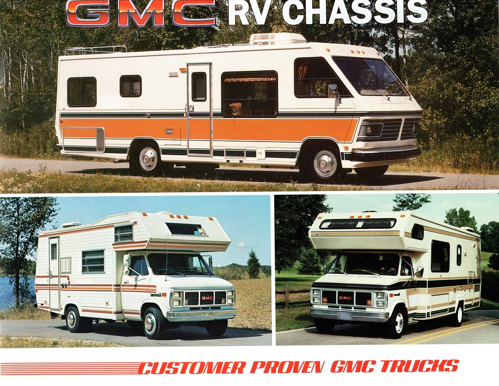 1985 GMC Recreational Vehicle Chassis The Motor Home chass… Flickr