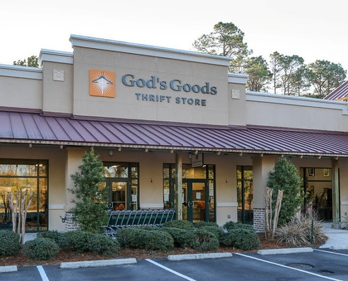 GOD'S GOODS Thrift Store in Bluffton, SC where I found a g… Flickr