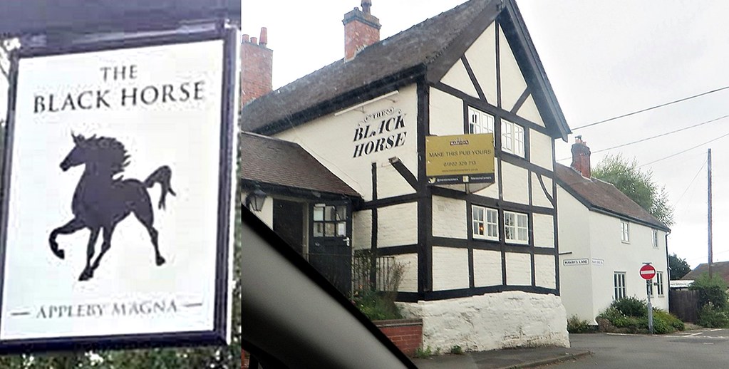 Appleby Magna, Leicestershire Black Horse pub next to the … Flickr