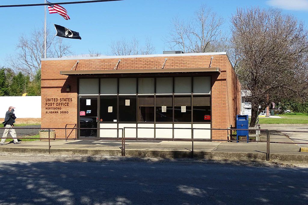 Hurtsboro, AL post office Russell County. Photo by J Galla… Flickr