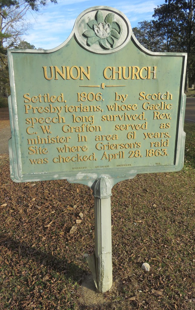 Union Church Marker (Union Church, Mississippi) Union Chur… Flickr