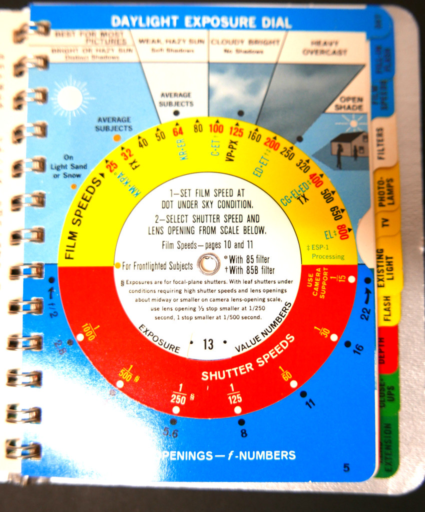 Pocket Sized Kodak 1978 Master Photoguide Book Guide Cheat Sheet Chart