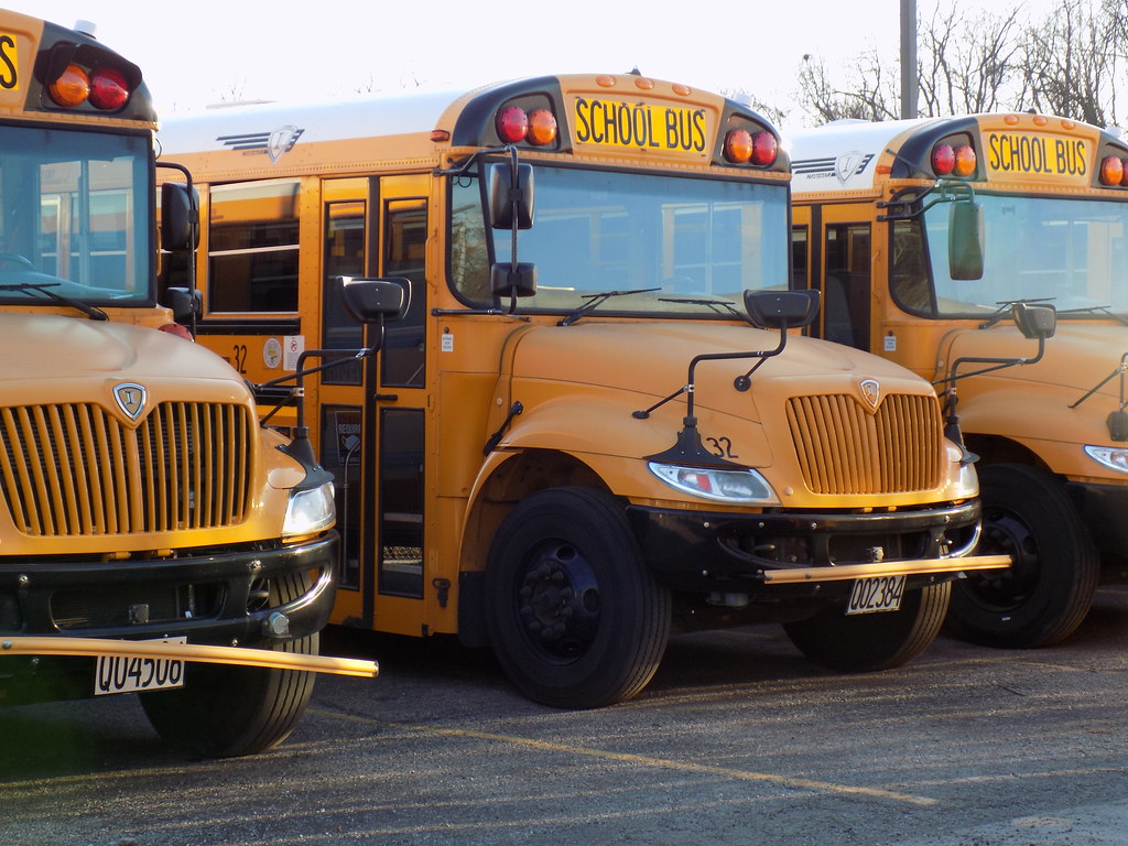 GroveportMadison Local School District 32 Bus lot Grove… Flickr