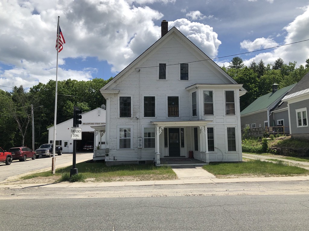 Bradford, NH Fire Dept. and W Main Street House Austin Dodge Flickr