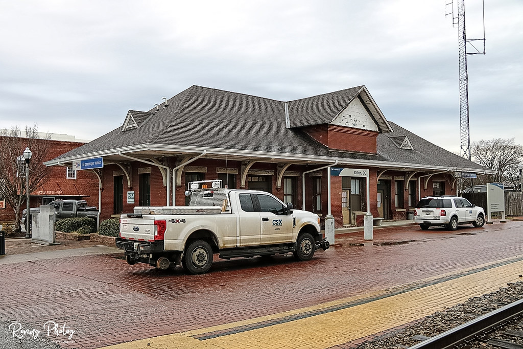 Dillon South Carolina Train Station Taken in Dillon, South… Flickr