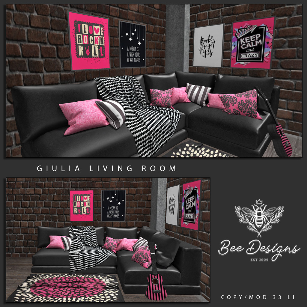Bee Designs Giulia Living Room Exclusive for Uber Hometown… Flickr