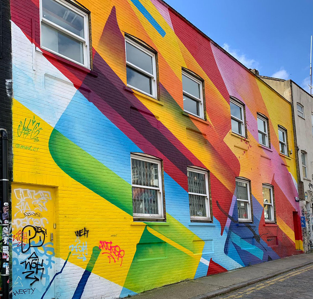 Wall Art, London E1. Whitby Street, London E1, This photog… Flickr