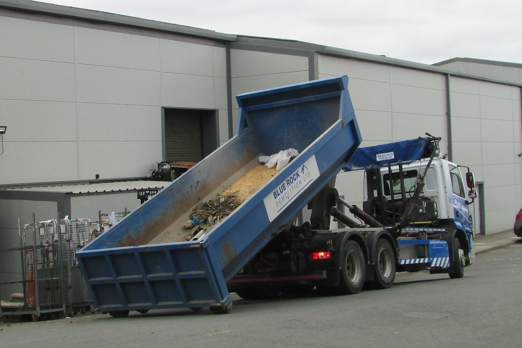 DAF CF85 410 Vehicle DAF CF85 410 Blue Rock Demolition Da… Flickr
