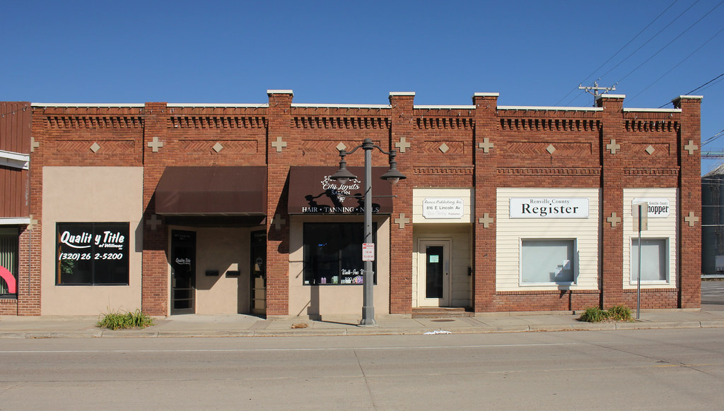 Downtown Building Olivia, MN Tom McLaughlin Flickr