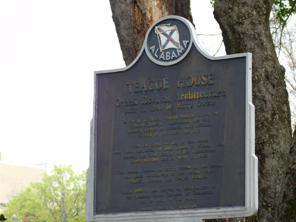 The Teague House Historic Marker a photo on Flickriver