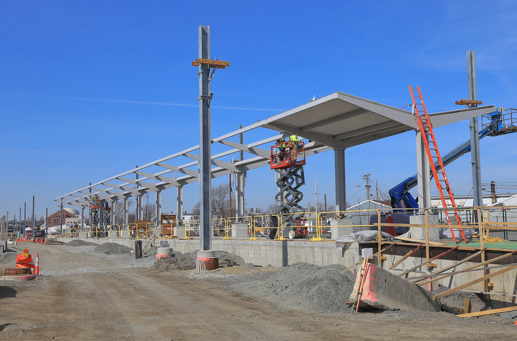 East Somerville Station platform. March 10, 201 East Somer… Flickr