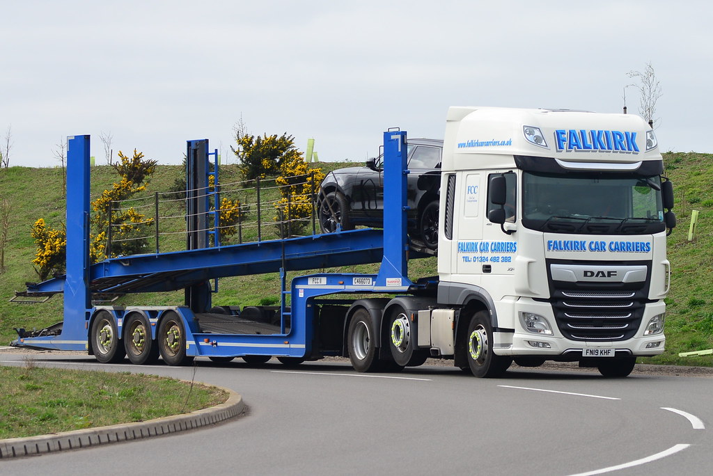 Falkirk Car Carriers FN19 KHF A1270 Norwich LONE RANGER ___Andy